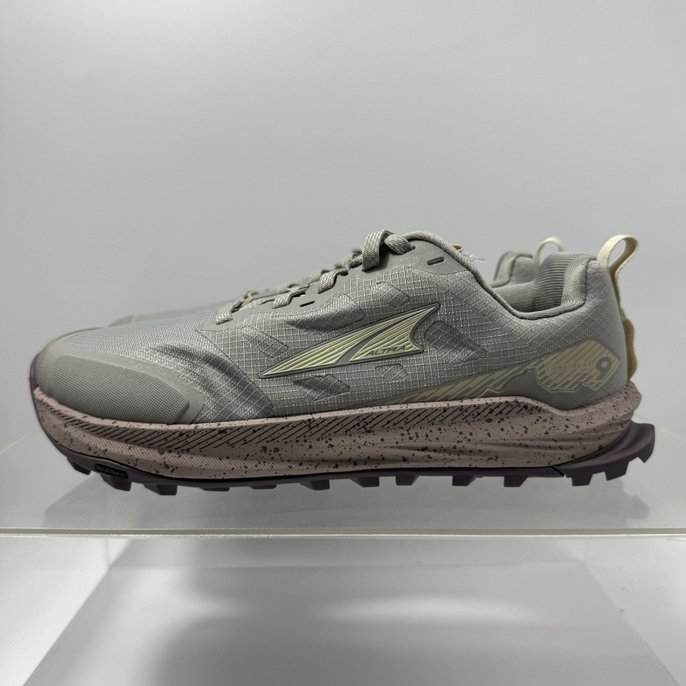 Brand New Altra Lone Peak 9 Flint Grey Trail Shoes AL0A85PR90E Women's Size 8.5